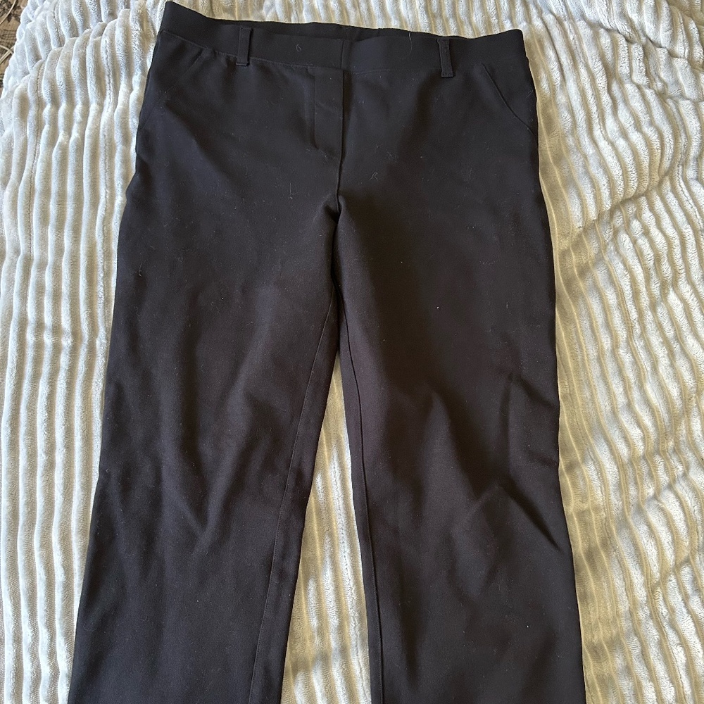 Quince Ultra-Stretch Ponte Straight Leg Pant (Hemmed to 22" inseam)